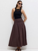 Manuka Geplooide voile rok