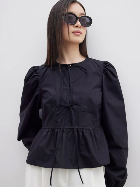 Manuka Premium blouse met strikjes