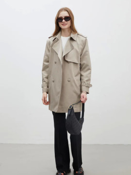 Manuka Chelsea Double-Breasted Trenchcoat