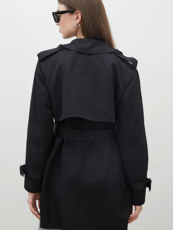 Manuka Chelsea Double-Breasted Trench Coat