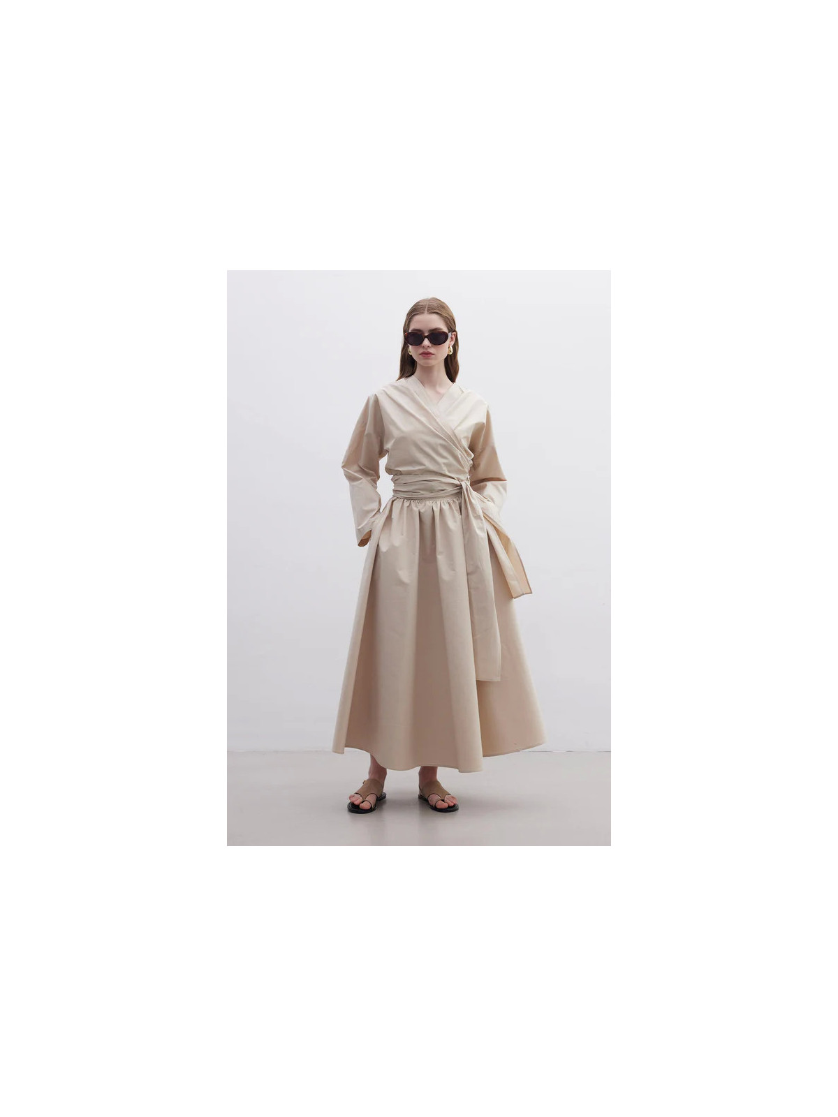 Manuka Premium shirt in kimonostijl