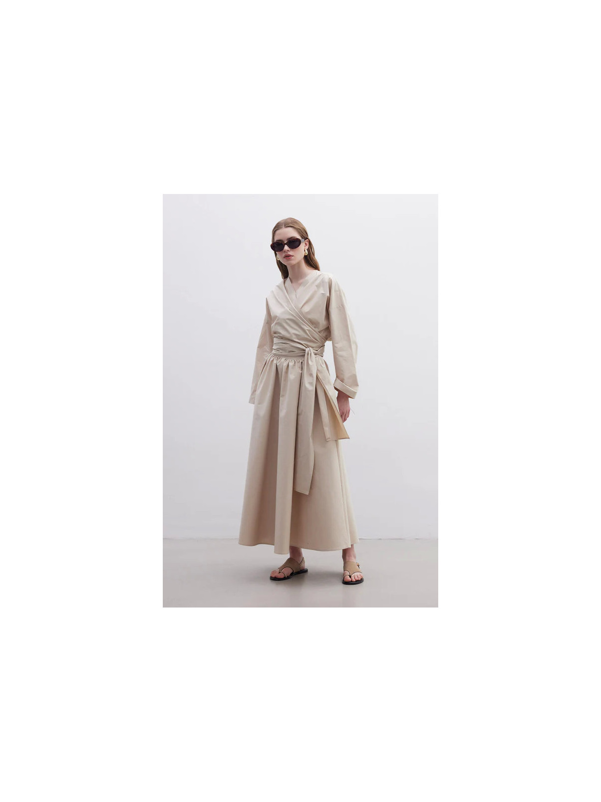 Manuka Premium shirt in kimonostijl