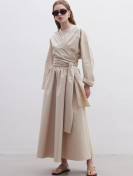 Manuka Premium shirt in kimonostijl
