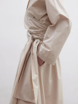 Manuka Premium shirt in kimonostijl
