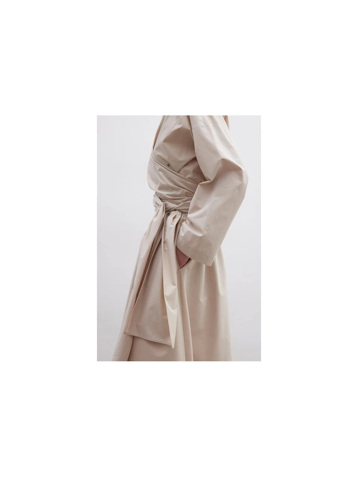 Manuka Premium shirt in kimonostijl