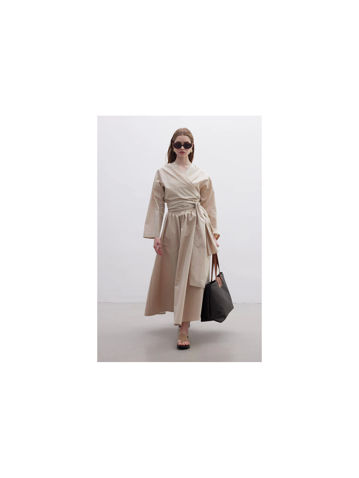 Manuka Premium shirt in kimonostijl