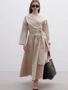 Manuka Premium shirt in kimonostijl