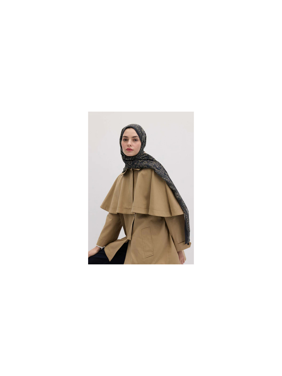 Irene Patroon Hijab Indigo