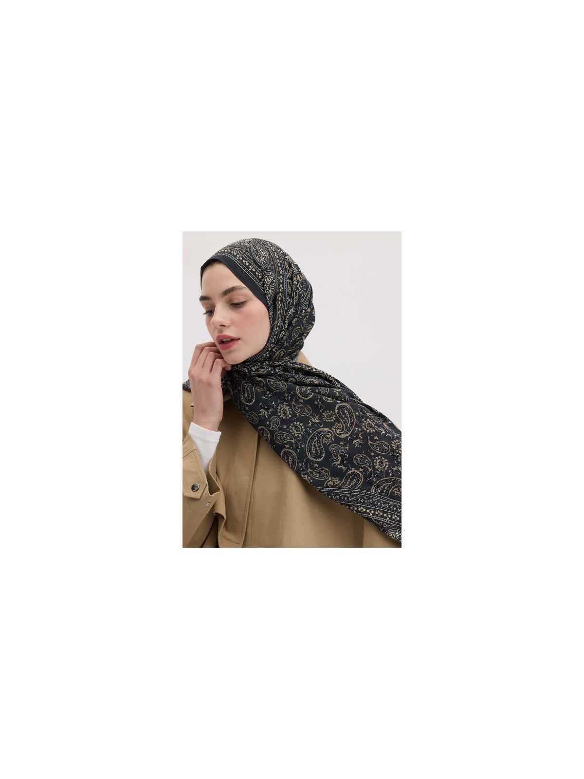 Irene Patroon Hijab Indigo