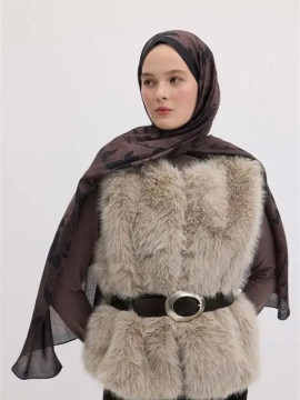 Fresh Scarfs verse sjaals donker bos kersenbruin
