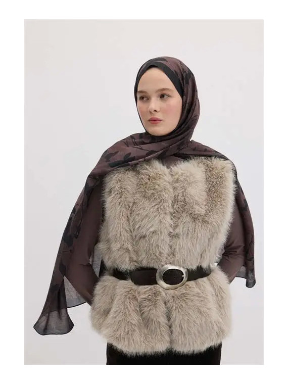 Fresh Scarfs verse sjaals donker bos kersenbruin