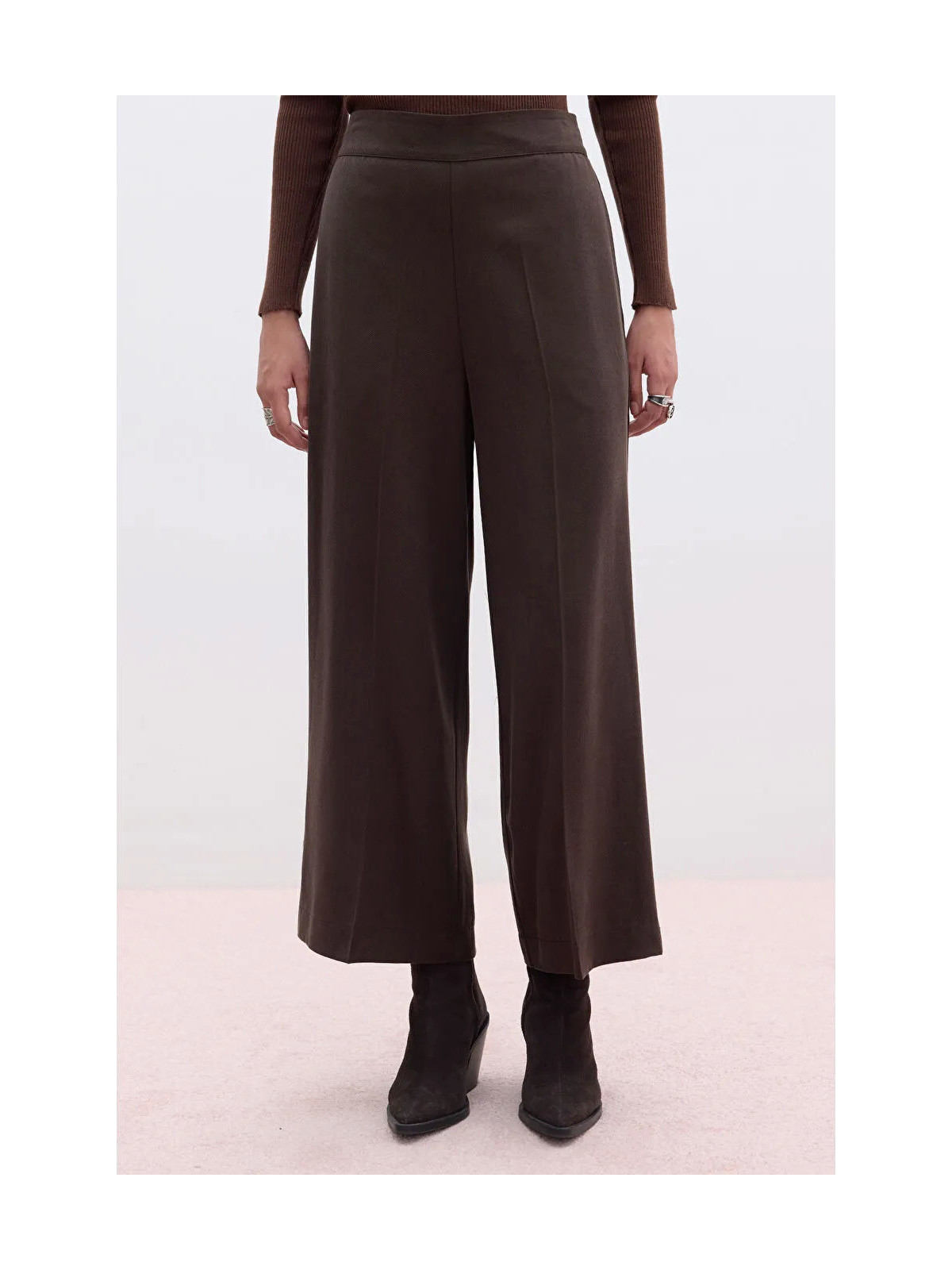 Manuka Tencel Wijduitlopende Broek