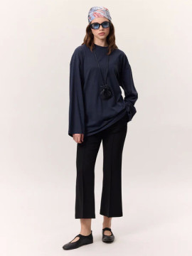 Manuka  Oversized T-shirt met lange mouwen