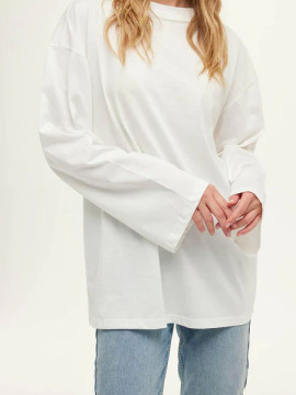 Manuka  Oversized T-shirt met lange mouwen