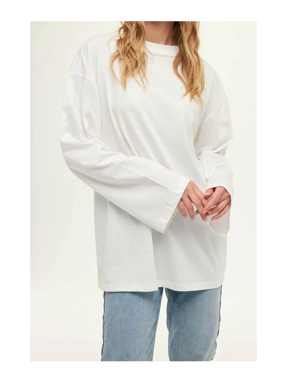 Manuka  Oversized T-shirt met lange mouwen