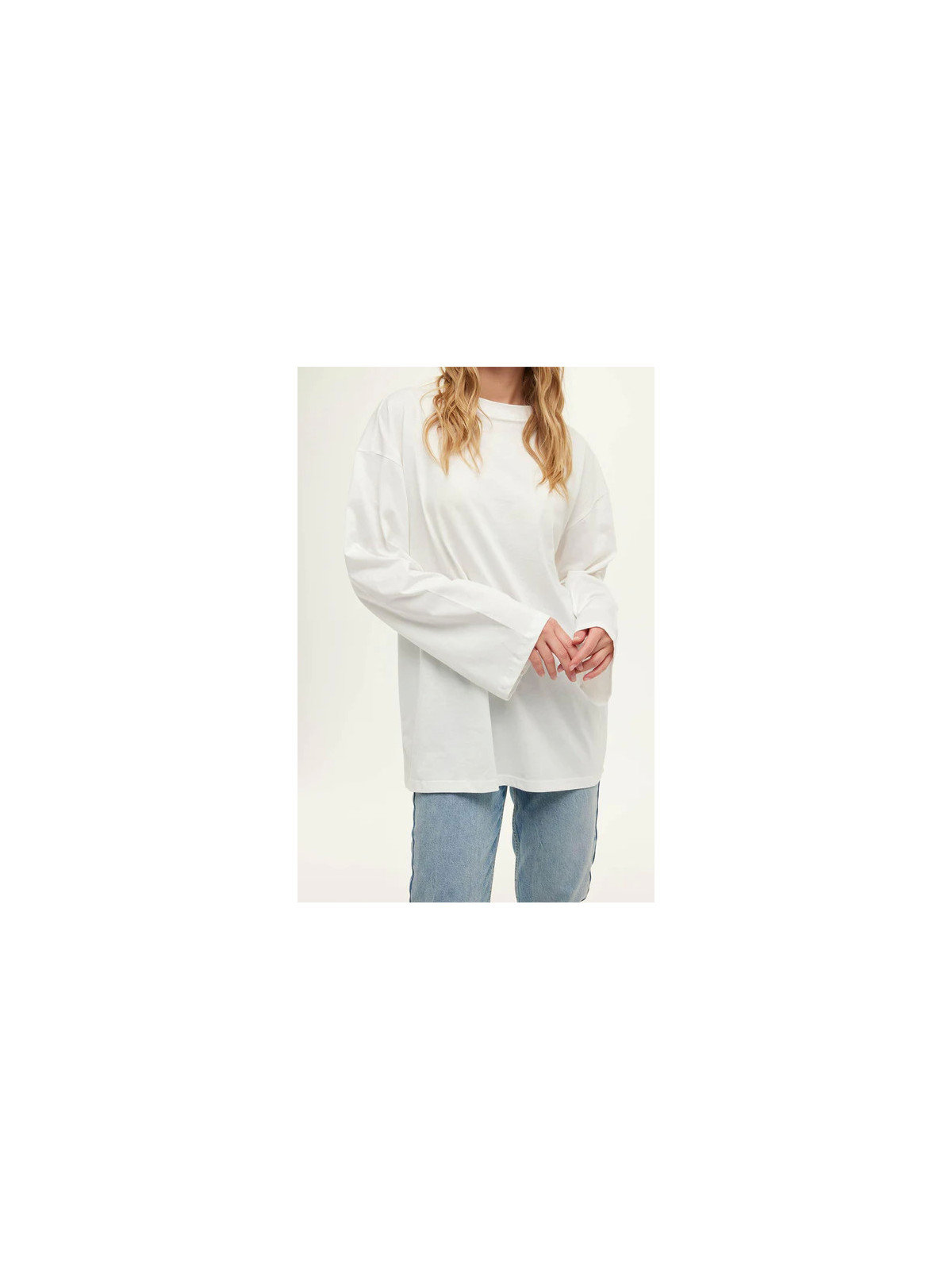 Manuka  Oversized T-shirt met lange mouwen