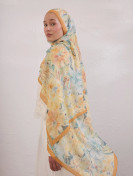 Pure Flora Patroon Rami Hijab Daglicht