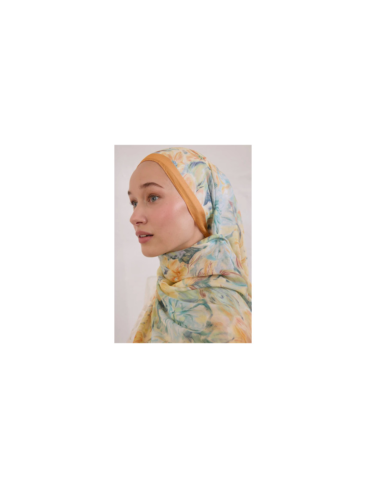 Pure Flora Patroon Rami Hijab Daglicht