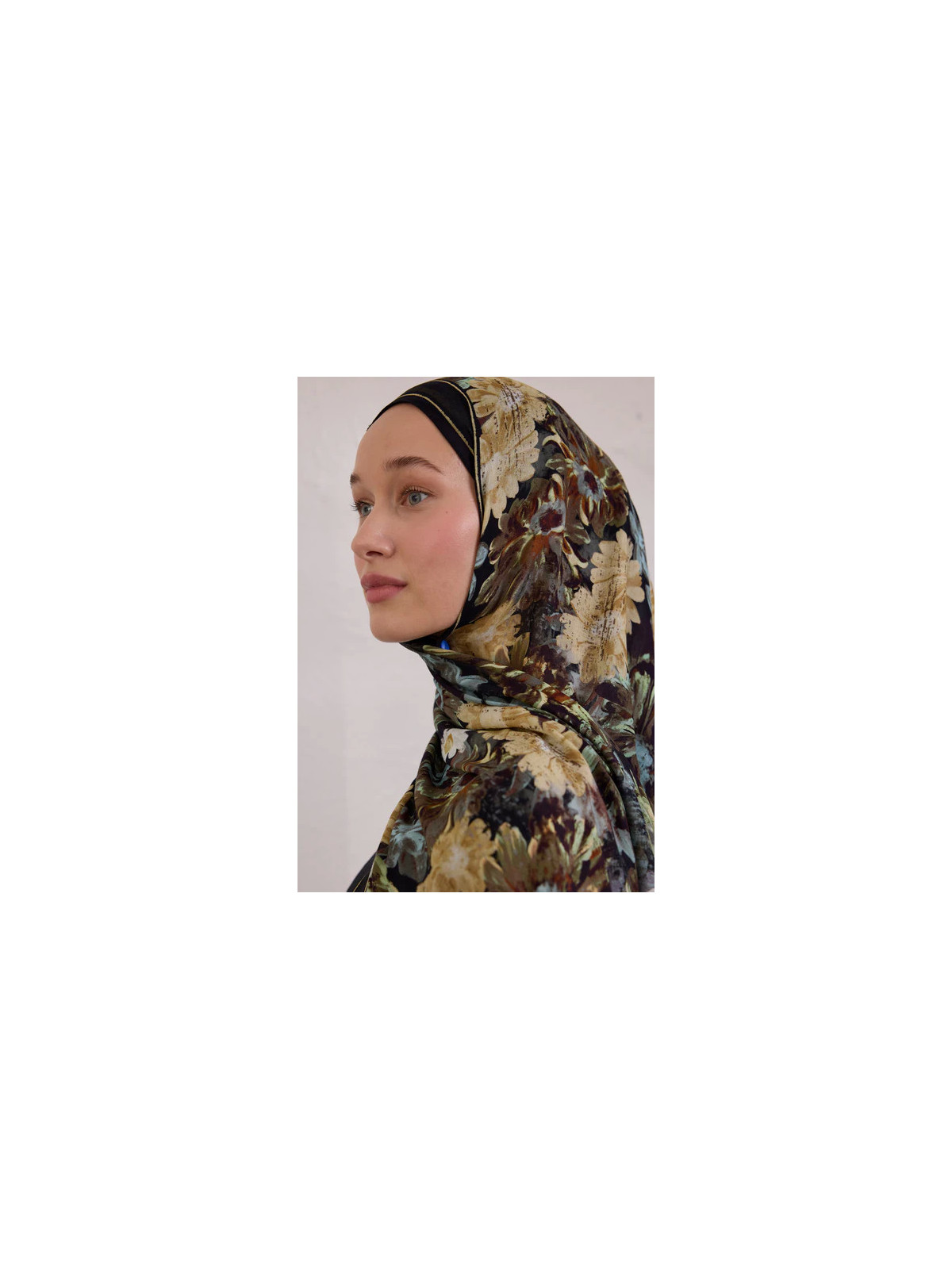 Jasmine Joy Patroon Rami Hijab Zwart