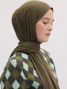 Bamboe Jersey Hijab Ash