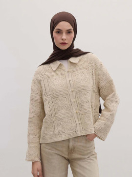 Bamboe Jersey Hijab Diepbruin