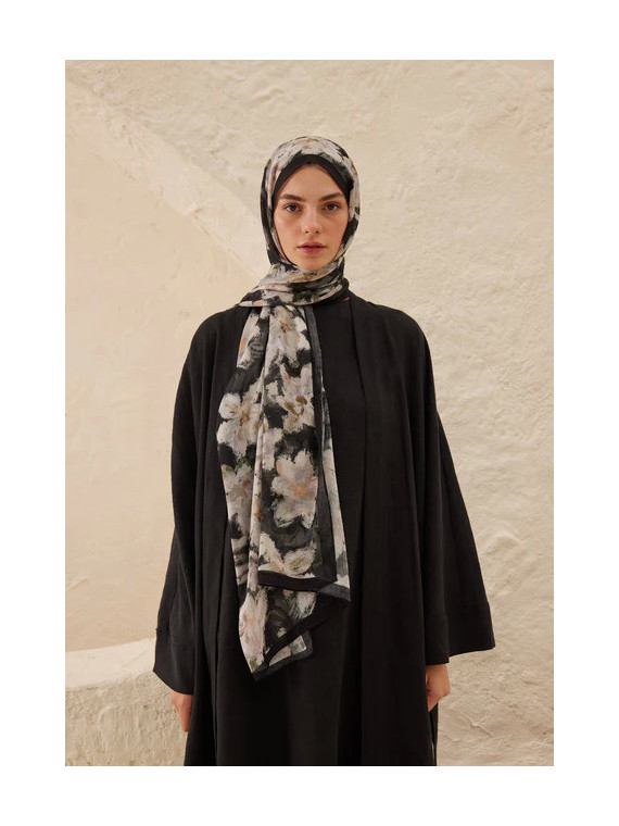 Dora Patroon Rami Hijab Antraciet