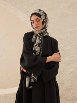 Dora Patroon Rami Hijab Antraciet