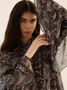 Minikterzi Sjaal Chiffon Blouse