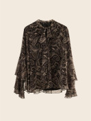 Minikterzi Sjaal Chiffon Blouse