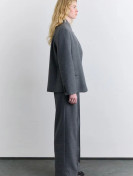 Manuka blazer met hoge kraag