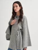Vesna design gebreid vest met kanten details