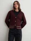 Gestreept vest met schouderdetails