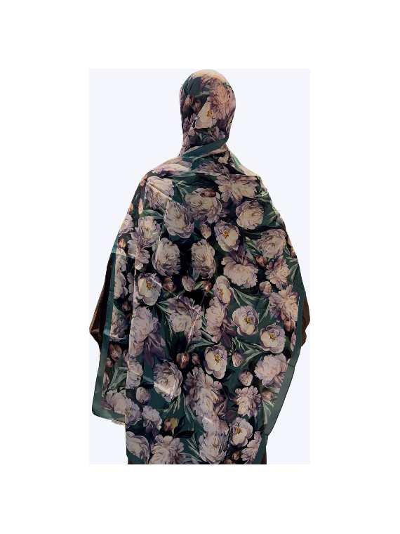Fresh Scarfs peonie turquoise