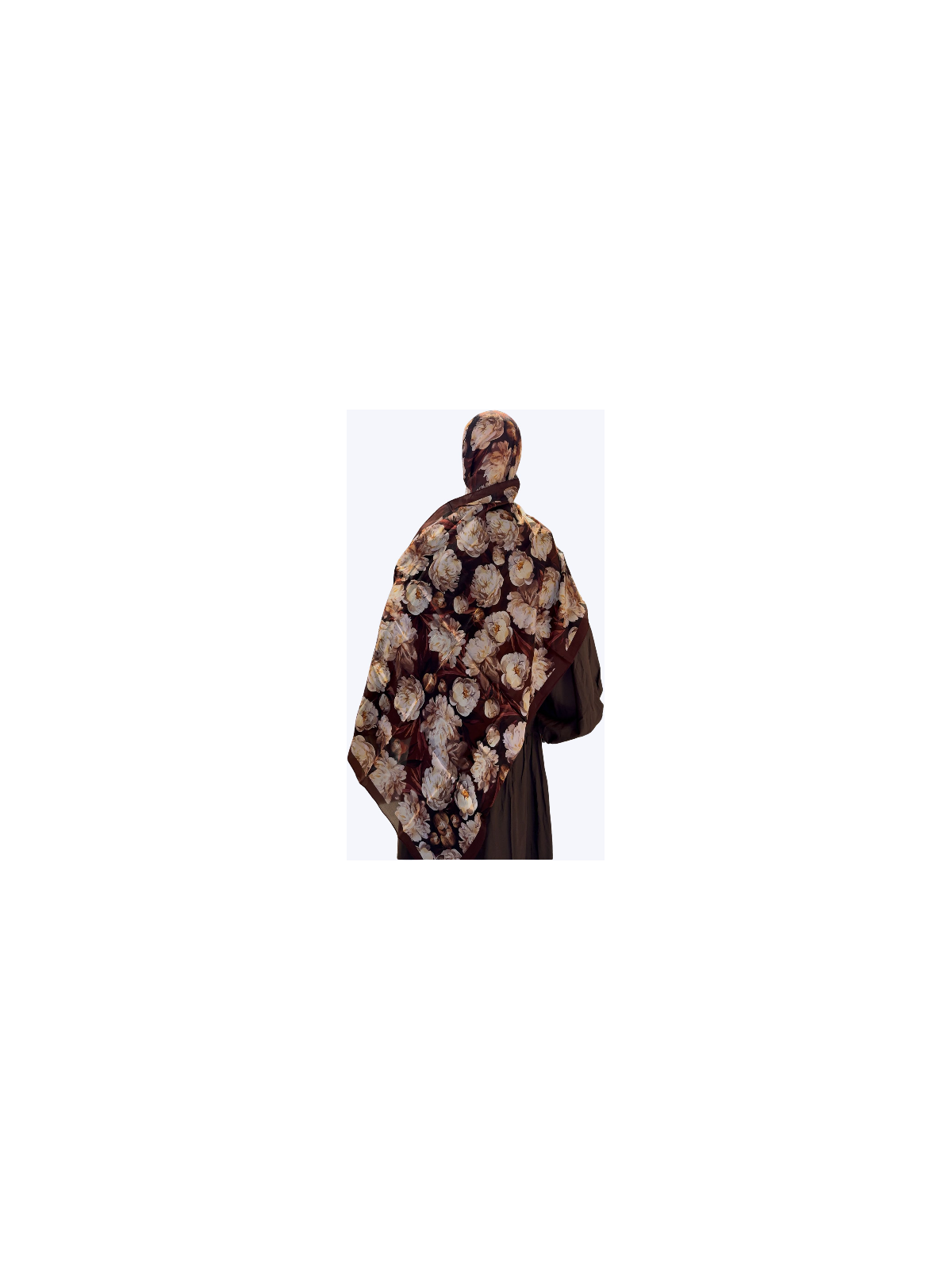 Fresh Scarfs peonie bruin
