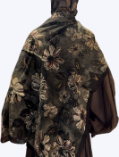 Fresh Scarfs madeliefje bruin