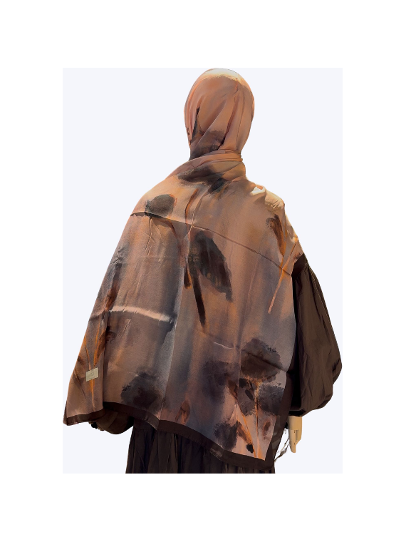 Fresh Scarfs zonsondergangroes