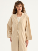 Minikterzi Lange linnen kimono