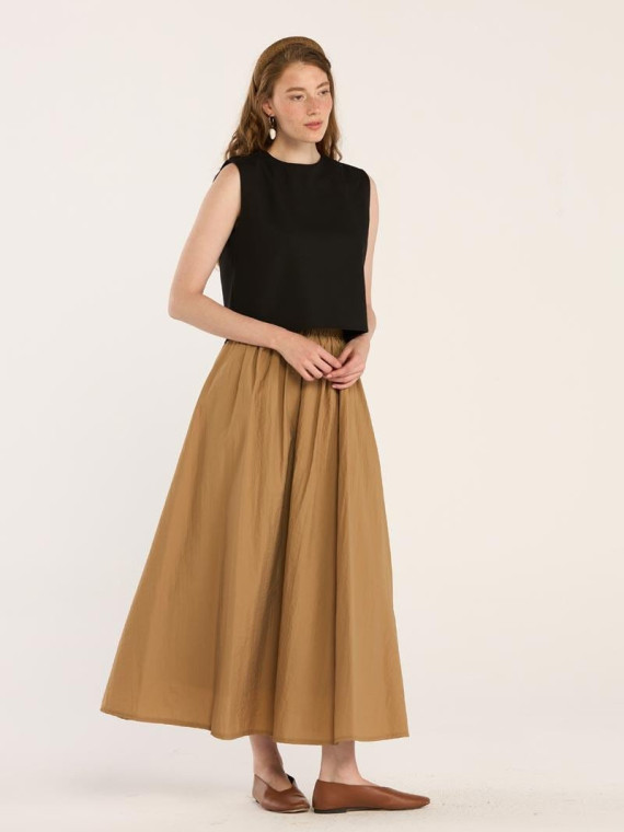 Minikterzi Mouwloze linnen blouse voor de zomer