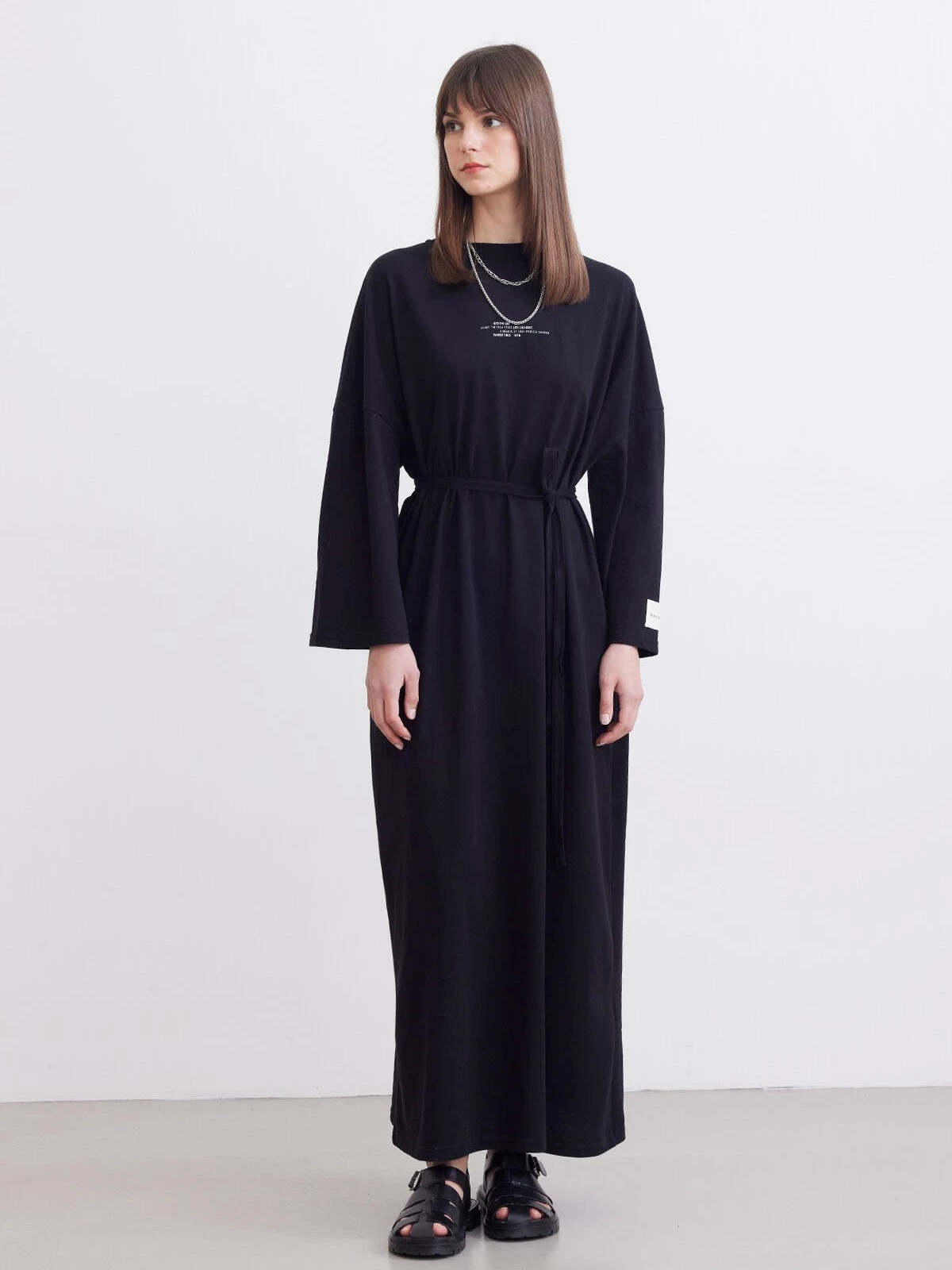 Manuka Oversize lange comfortabele jurk