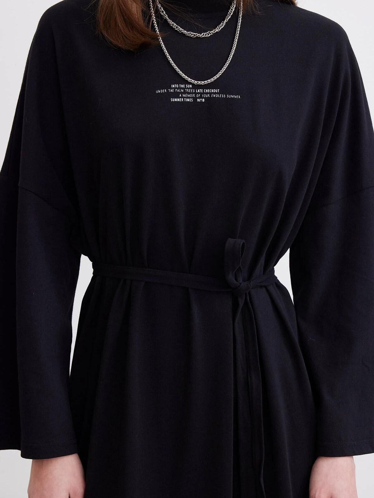Manuka Oversize lange comfortabele jurk