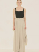 Manuka TANSY GEPLOOIDE BROEK BEIGE