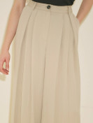 Manuka TANSY GEPLOOIDE BROEK BEIGE