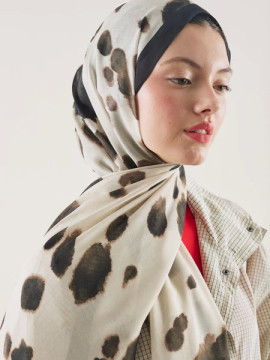 Fresh Scarfs Cow Pattern Rami Hijab