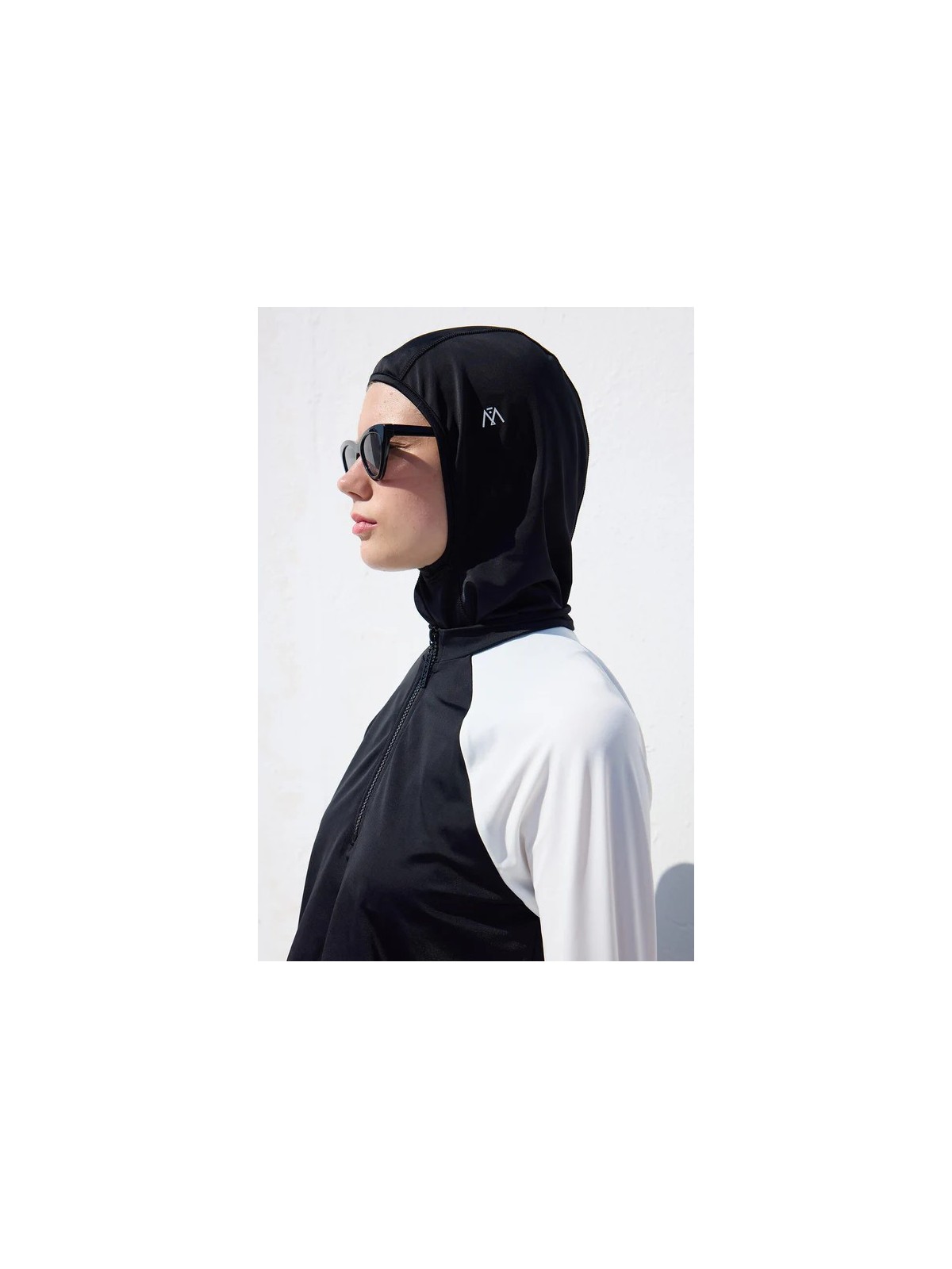 manuka burkini zwart wit