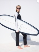 manuka burkini zwart wit