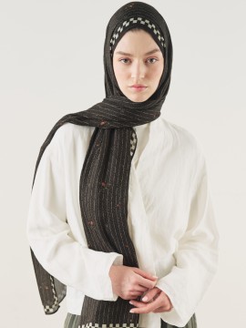 GARDEN ESSENCE DESIGN SOFT VISCOSE SCARF
