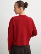 Vesna Design Geborsteld vest met knoopdetails | One Touch Boutique