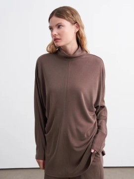 vesna design Yarasa Kol Büzgü Detaylı Bluz ve pantalon