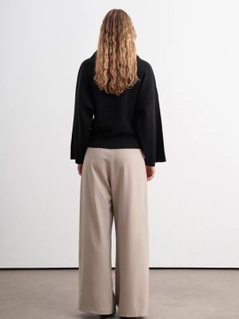 Vesna Design basic gebreide trui met wijde mouwen | One Touch Boutique