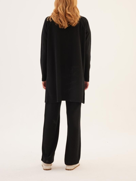 Minikterzi Knitwear Turtleneck Sweater Black